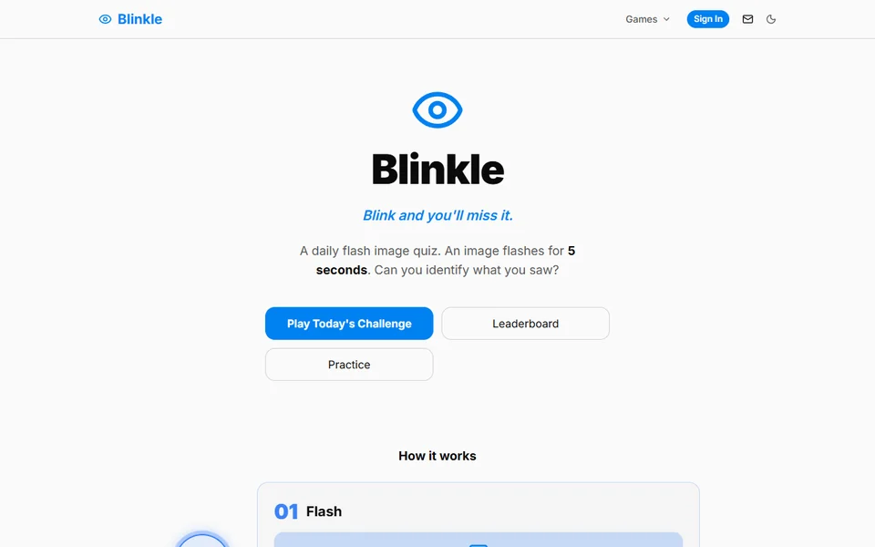 Blinkle game preview